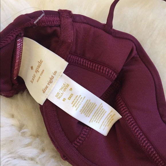 Kate Spade Underwire Floral Accent Bikini Top - Picture 6 of 8